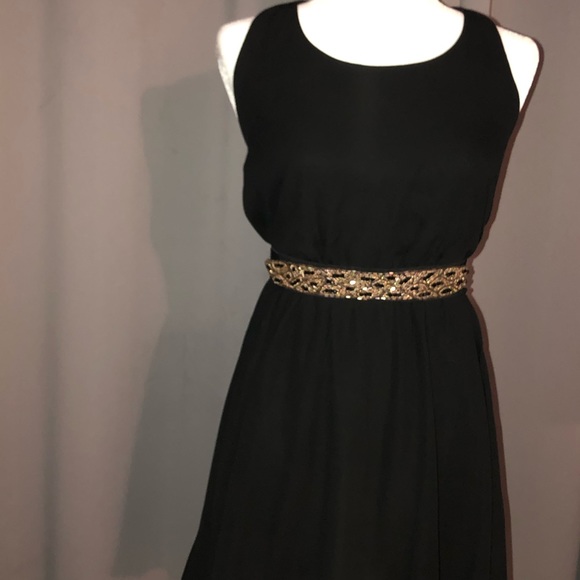 Black Cocktail Dress - Picture 3 of 4